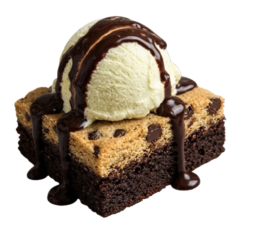 Brookie With Ice cream